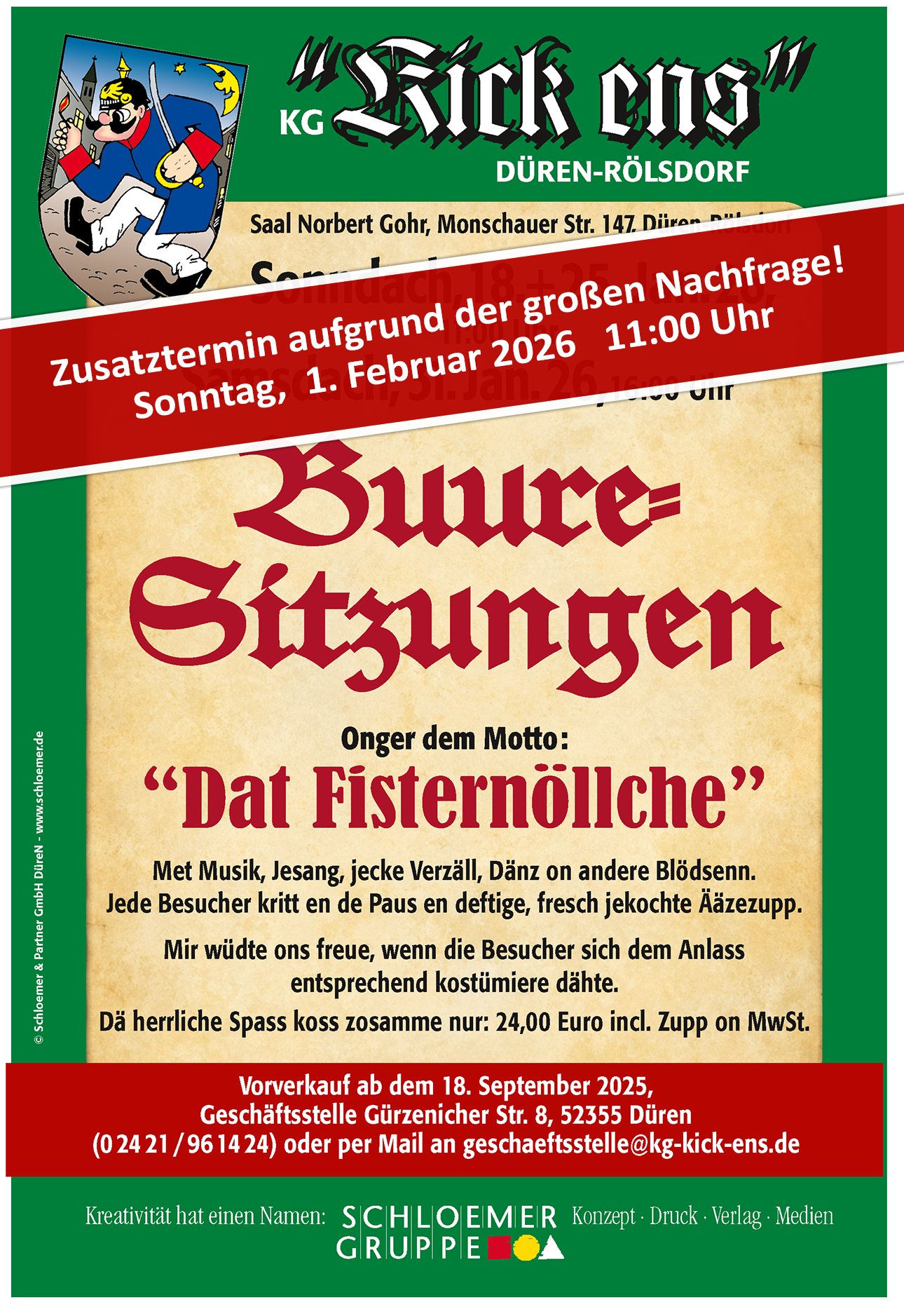 Buuresitzung 2026 ZUSATZTERMIN !!