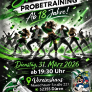 Probetraining Schautanz ab 18 Jahre